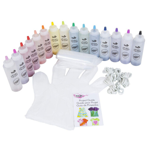Tulip One-Step Tie-Dye Kit 15-Farben-Party-Kit Standard Regenbogen 2