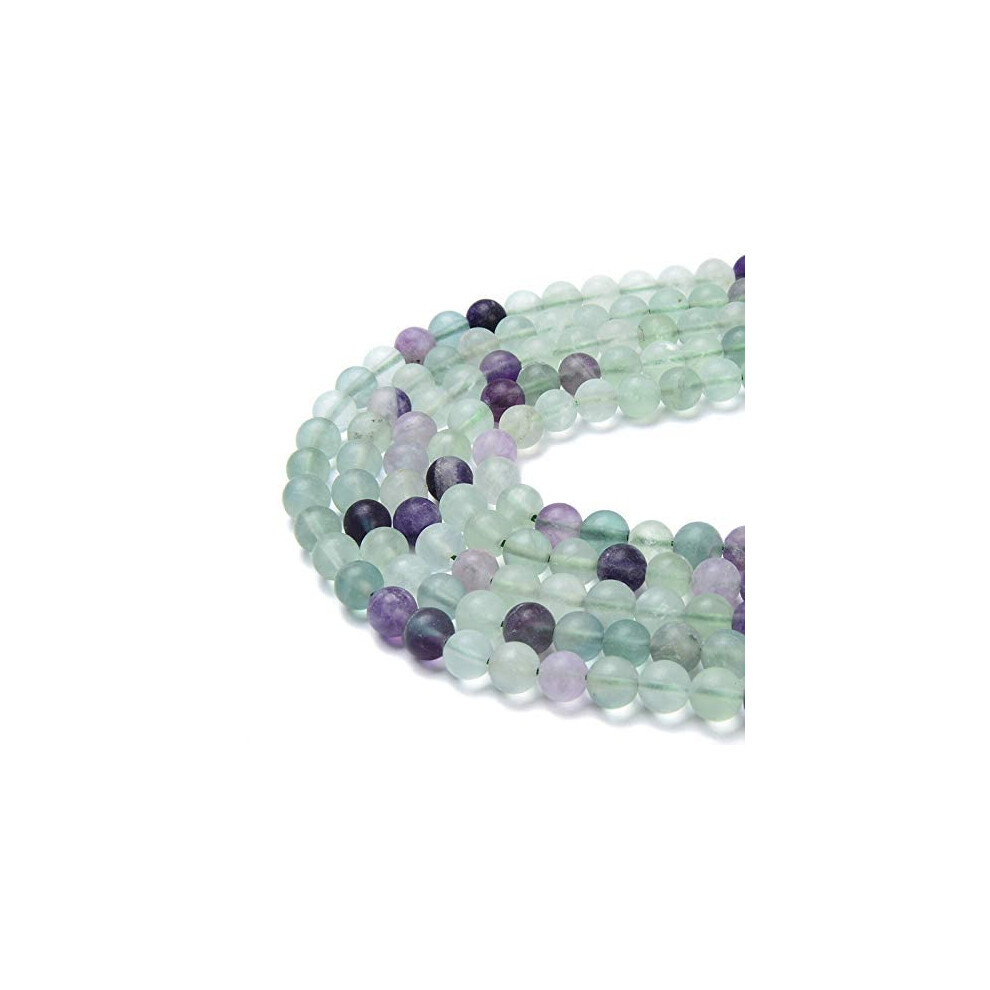 Perles en vrac en pierres pr   cieuses naturelles PLTbeads, mates, environ 155 pouces, pour bricolage