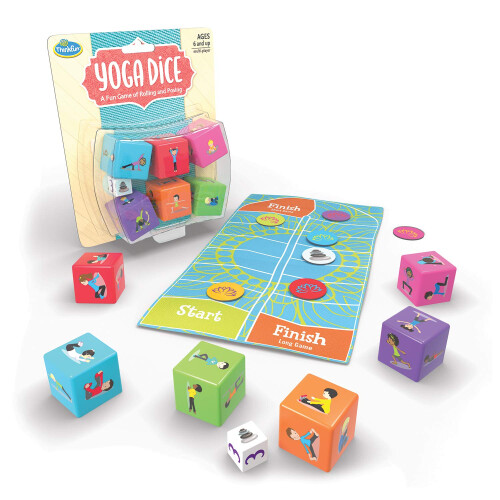 ThinkFun ThinkFun Ζαριά Γιόγκα για Αγόρια και Κορίτσια 6+ - Μάθετε Γιόγκα Παίζοντας