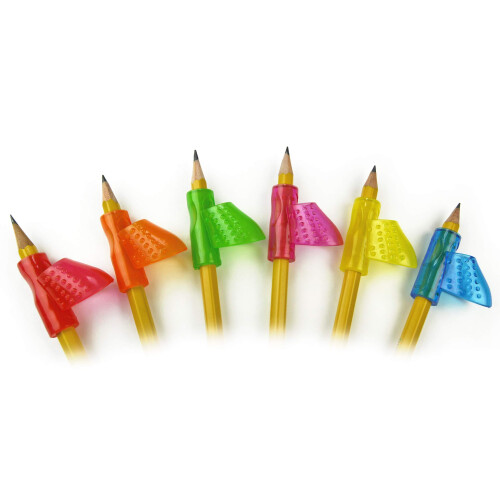 The Pencil Grip TPG-12106 The Pointer Grip 6 Pack Assortered Colours Neon