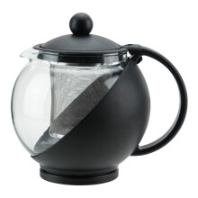 Winco GTP-25, 25 Oz 6 X 4-3/4 X 5-1/2-Inches Chá e Plástico Bule, Bule com Infusor, Jarro