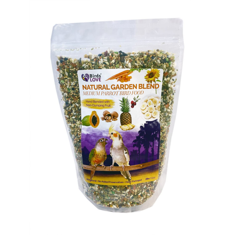Birds LOVE All Natural garden Blend Bird Food for Medium Birds - cocka