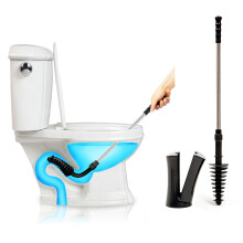 ToiletShroom Revolutionary Plunger  Squeegee  Clog Remover  Drain Clea