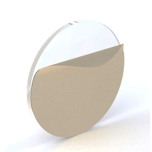 50 Acrylic Circle Clear Blank Discs 1/8"""" Thick (Select Size) - Made i