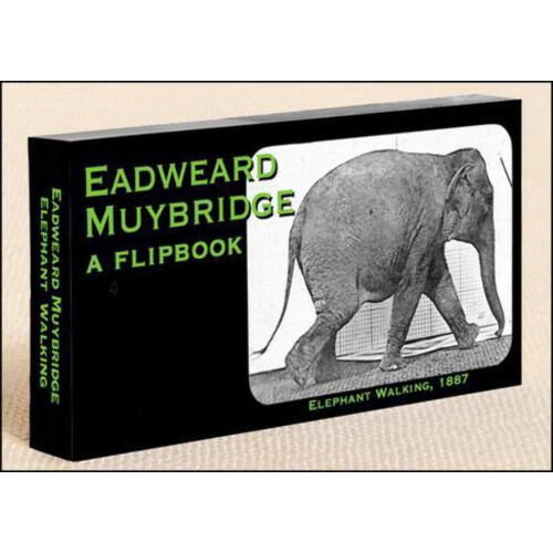 Fliptomania muybridge elefant walking flipbook