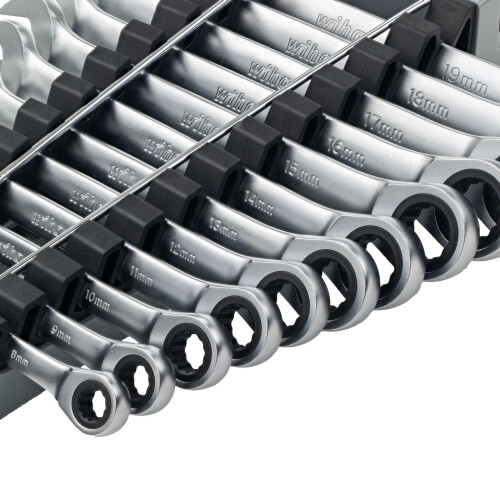 Wiha Wiha Combination Metric Ratchet Wrenches  12 Piece 2