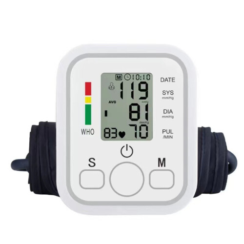 Automatic Digital Upper Arm Blood Pressure Pulse Check Blood Monitor