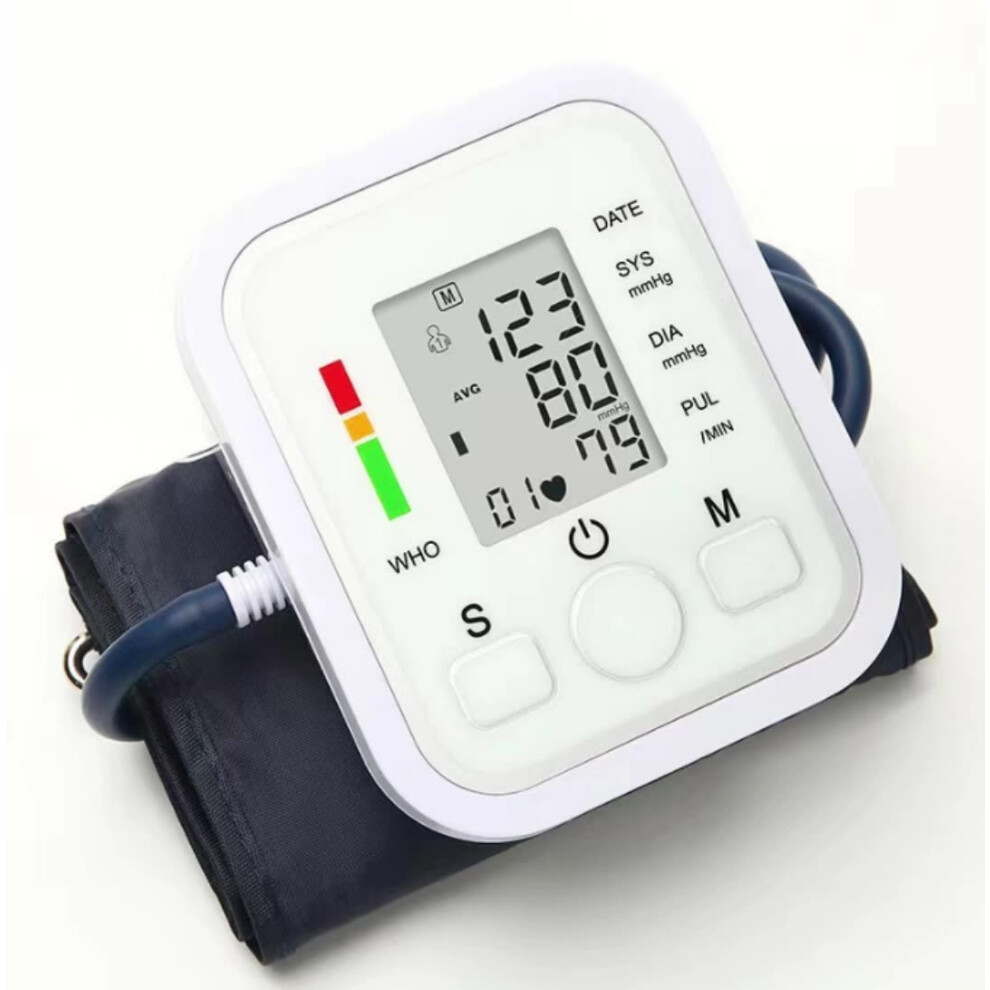 Goplushtoy Digital Automatic Blood Pressure Monitor Upper Arm Bp Machine