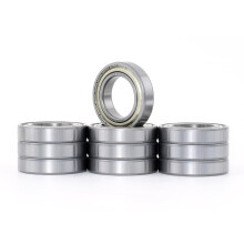 XiKe 10 Pcs 608ZZ Double Metal Seal Bearings 8x22x7mm, Pre-Lubricated and Stable Performance and Cost Effective, Deep Groove Ball Bearings.