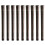Winn Dritac Lite Midsize (+1/16") Mörkgrå - 9 Delars Golfgrepp Paket 1