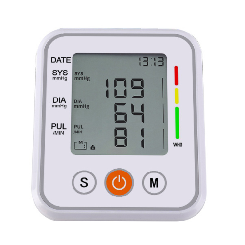 Electronic Voice Blood Pressure Monitor for Home Use with Voice Guidance - Arm Cuff, 99 Memory (Two Users), 0-280 mmHg