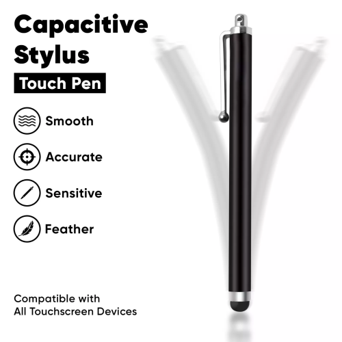 STYLUS PEN SCREEN TOUCH RUBBER TIP CAPACITIVE FOR IPHONE TABLET IPAD 3 PACK 1
