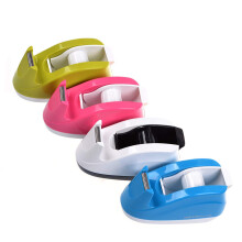 Tungt tape dispenser v?gtet base nonsskid pude til en-h?nd dispensing farve tilf?ldig