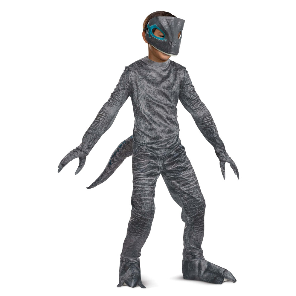Photos - Fancy Dress Disguise Jurassic Park Kid's Blue Deluxe Costume Size 4/6 Blue DI140879