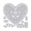 Καλούπια Sizzix Lace Heart, Ένα Μέγεθος, Πολύχρωμο 2