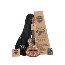 Kala Brand Music Co. 4-strunowe ukulele prawe tenor naturalny (Kala-LTP-MH)