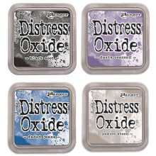 Tim Holtz Ranger Distress Oxide Inktbundel - Vier 3"""" x 3"""" Pads (N -