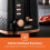 GEEPAS GEEPAS 2 Slice Bread Toaster with 7 Browning Levels Integrated 6