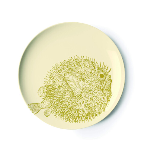 Thomas Paul Melamine Sealife Side S/4 salad plate, multi 2