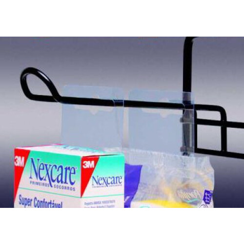 3M ScotchPad 1075 Hang Tab 2 v D x 2 v  x 13,5 mil T Polyester Clear 2
