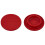 Le Creuset Καπάκια Μύλου Σιλικόνης Le Creuset, 2 1/2", Cerise 1