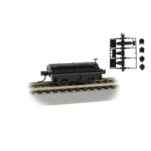Testovac vha Car Painted Unlettered - Black - HO Scale