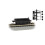 BACHMANN Test Weight Car Painted Unlettered - Black - HO Scale 1