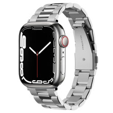 Spigen Modern Fit Entwickelt f   r Apple Watch Band Serie 9/8/SE2/7/6/SE/5/4/3/2/1 41mm/40mm/38mm - Silber