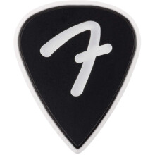 Fender F Grip Gitarrplektrum 351 Form, Svart, 3-Pack