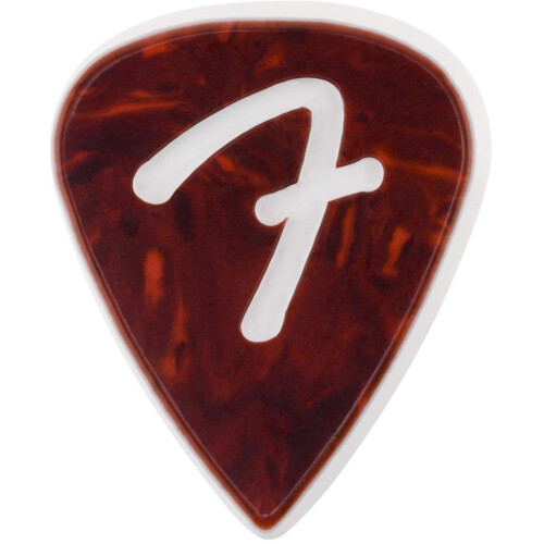Fender Fender F Grip Gitarrplektrum 351 Form, Skal, 3-Pack 1