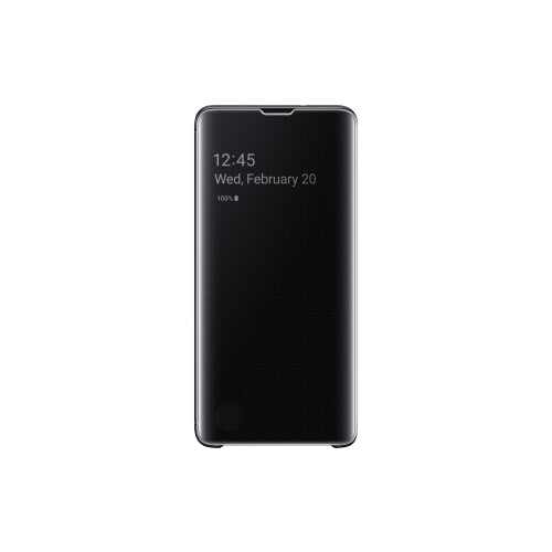 Samsung Samsung Galaxy S10 S-View Flip Case Schwarz
