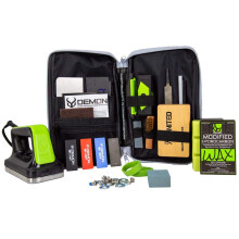 Kit di Regolazione Elite X per Sci e Snowboard con Ferro per Cera e Affilatore