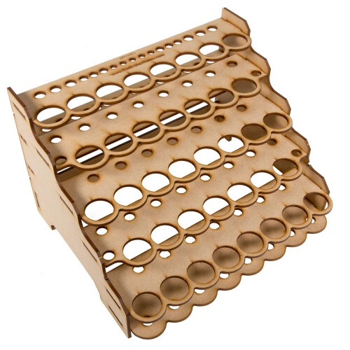 The Broken Token Modular Paint Rack με Θέσεις 26mm - Οργανωτής για Βαφές, Ποτήρια & Πινέλα 2