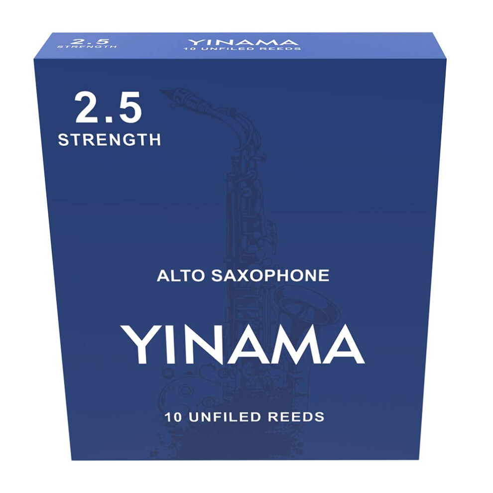 Anches pour saxophone alto Yinama force 2,5 ; bo   te de 10