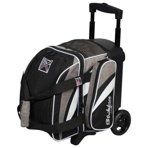 KR Strikeforce Cruiser Single Roller Bowling Bag with Top Shoe Compart