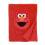 SESAME STREET Elmo Κόκκινη Μαλακή Μπλούζα Sherpa για Μικρούς με Απλικέ 1