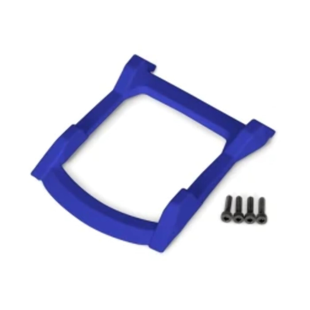 Traxxas 6728X - Plaque de protection pour toit (carrosserie) (bleu) / 3x12mm CS (4)