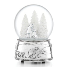 Reed & Barton 886529 Polar Bear vzan na severn pl Hudebn Snow Globe Vnocn a svtecn dekorace