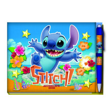 Stitch Deluxe Autograph Book cu stilou