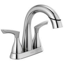 Faucet Delta Broadmoor Trage?i Down Down Baie Bai Chrome Bai Trage?i robinetul pentru baie Faucet cu trac?iune n jos centre de pulverizare robin