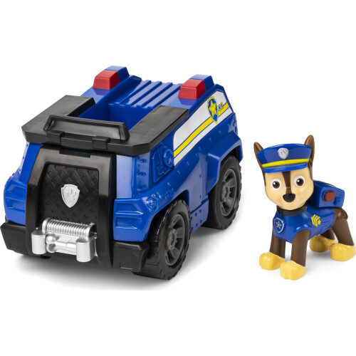 Paw Patrol Paw Patrol, Όχημα Chase με Συλλεκτική Φιγούρα, για Παιδιά 3+