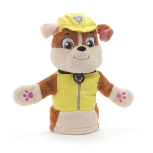 GUND GUND Paw Patrol Rubble Κούκλα Χεριού Πουά, Κίτρινος, 11"