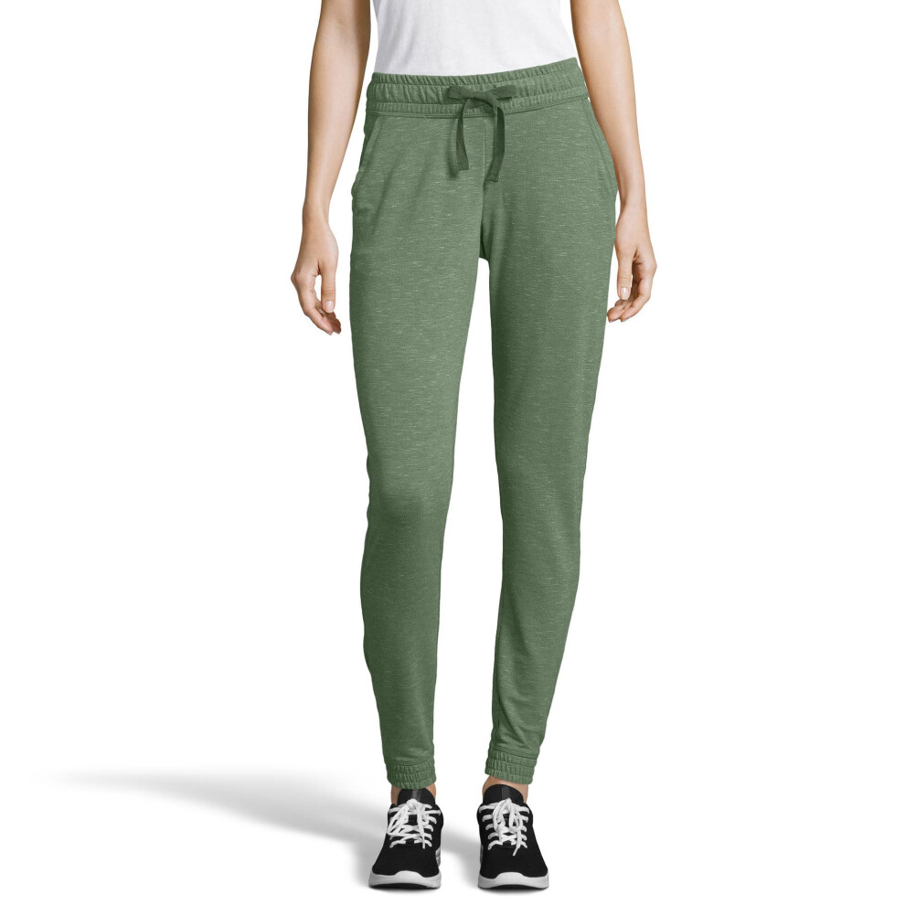 Pantalon de jogging en molleton fran   ais tri-blend avec poches pour femme de Hanes