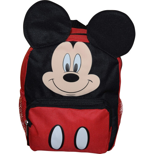 Disney Disney Mickey Mouse Μεγάλο Πρόσωπο Μικρός Αγόρι 10" Μικρή Τσάντα Πλάτης 1