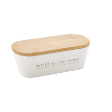 Tablecraft sm?rret med l?g 7,75 x 3,25 x 2,5 melamin