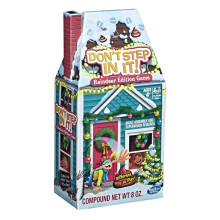 Hasbro Gaming Don't Step in It! Jeu de No   l    dition renne pour enfants de 4 ans et plus