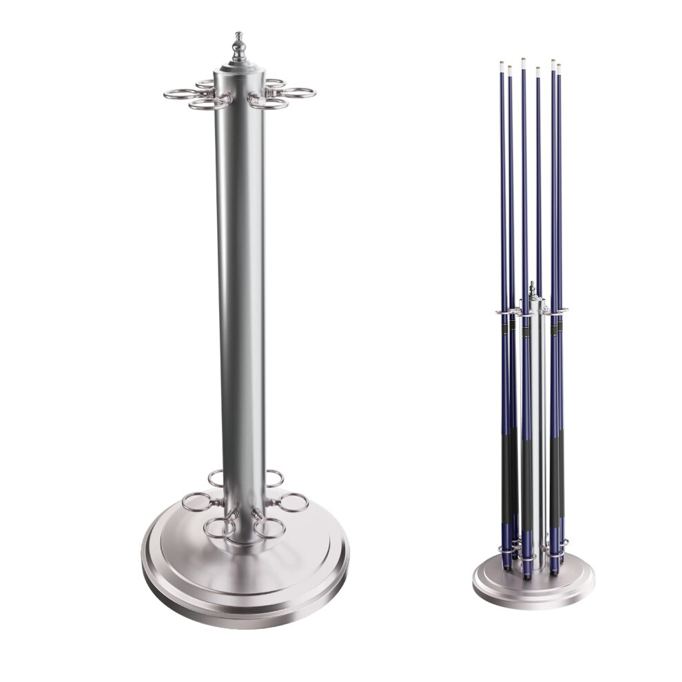 Photos - Other Inventory GSE Games & Sports Expert Stand-Style Metal Billiard Pool Cue Rack Only. Holds 6 Pool Cue Sticks (Several Colors Available)