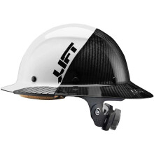 LIFT Safety HDF50C-19WC Lift Safety DAX Fifty 50 Carbon Fiber Full Brim Hardhat