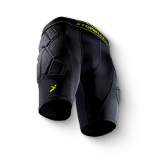 Storelli BodyShield Unisex M?lmand Sliders 2 Polstret fodbold glidende Undershorts Forbedret underkropsbeskyttelse sort ungdom stor