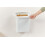 Rubbermaid 614000 Sanitary Napkin Receptacle with Rigid Liner  Rectangular  Plastic  White 5